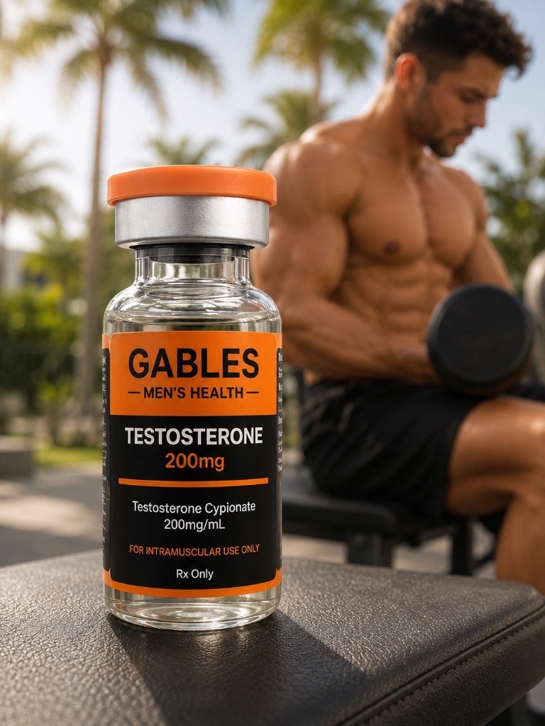 Gables Men's Health testosterone vial